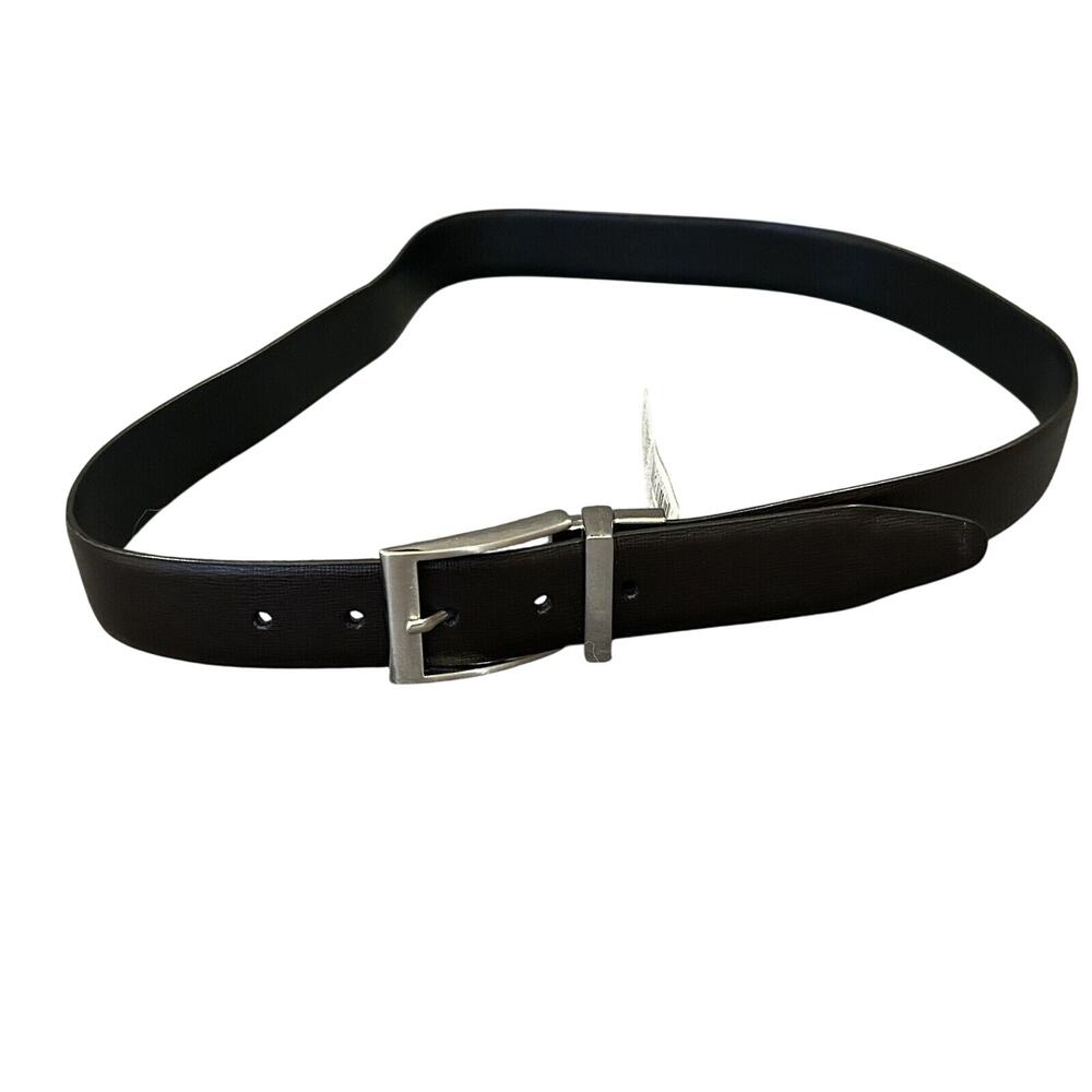 NWT English Laundry Men's Black Nordstrom Adjustable Dress Belt Size 38